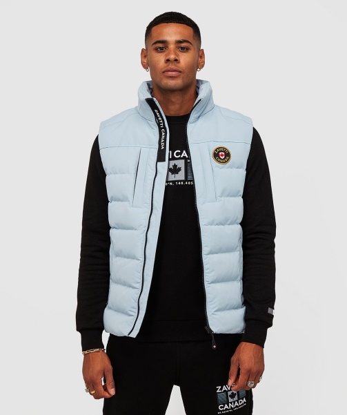 Alessandro Zavetti - Sky Blue Oshawa 2.0 Puffer Gilet