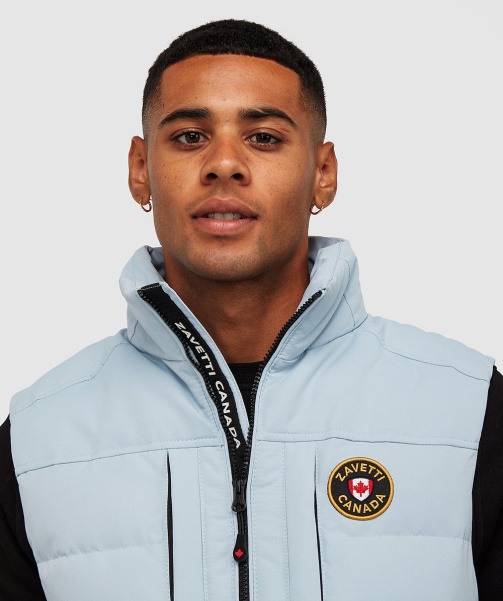 Alessandro Zavetti - Sky Blue Oshawa 2.0 Puffer Gilet