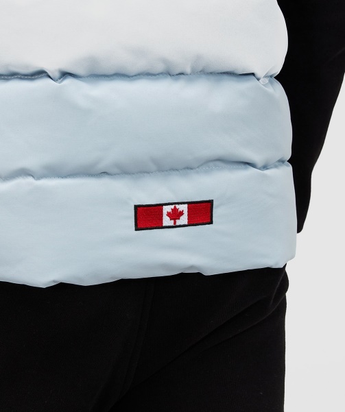 Alessandro Zavetti - Sky Blue Oshawa 2.0 Puffer Gilet