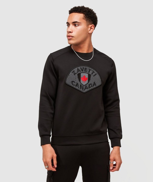 Black Levito Sweatshirt - Alessandro Zavetti