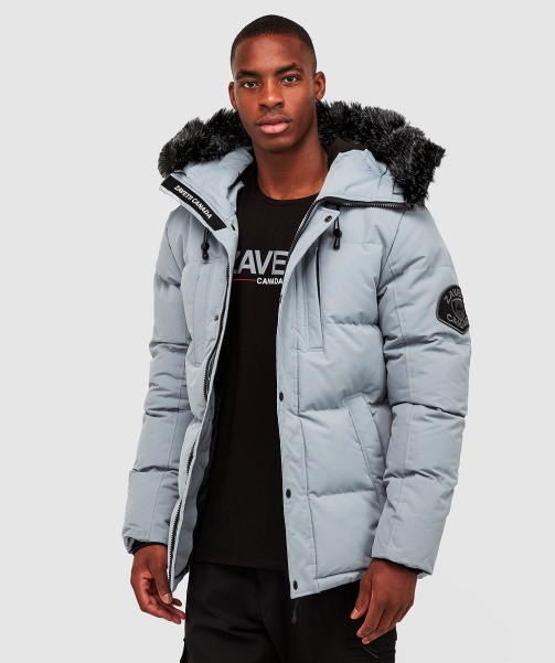 Alessandro Zavetti - Oshawa 2.0 Puffer Parka Jacket Monument Grey