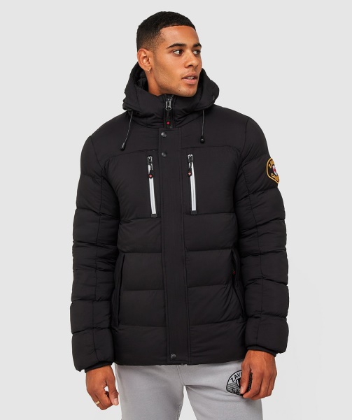 Atlin Puffer Jacket Alessandro Zavetti - Black