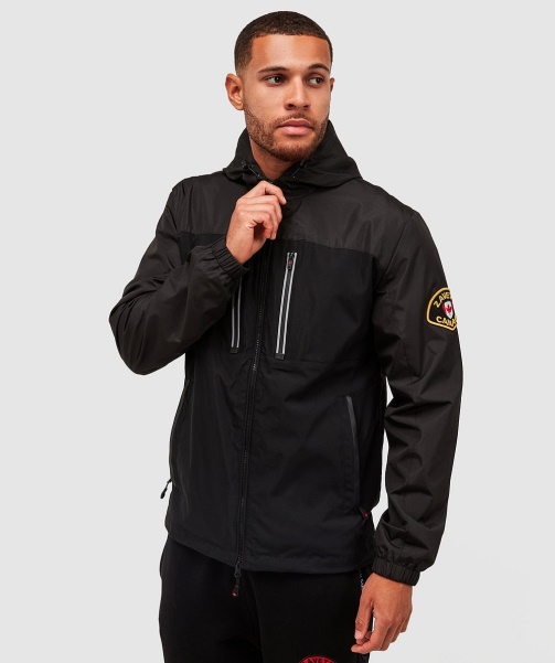 Alessandro Zavetti - Jet Black Alvini Windrunner Jacket