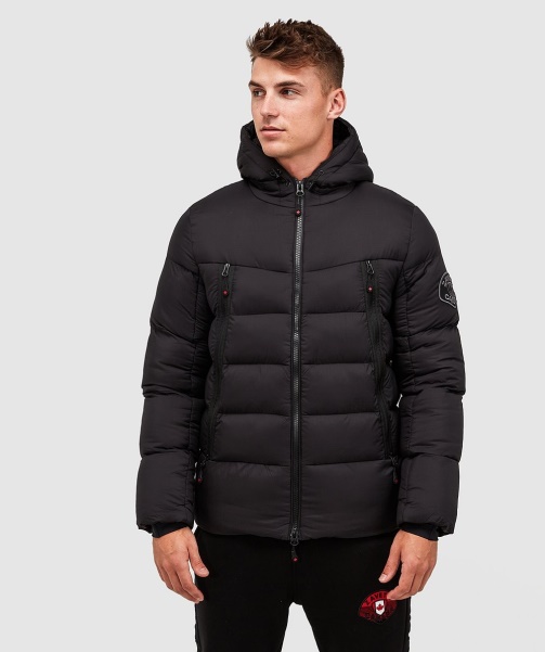 Black Alessandro Zavetti - Malvini 3.0 Puffer Jacket