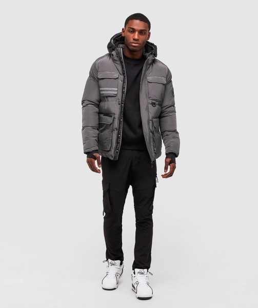 Black Donevan Puffer Jacket - Alessandro Zavetti