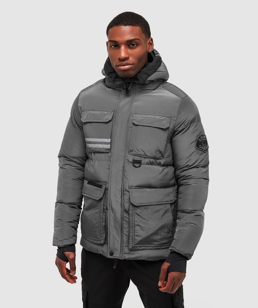 Black Donevan Puffer Jacket - Alessandro Zavetti