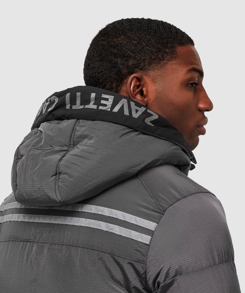 Black Donevan Puffer Jacket - Alessandro Zavetti