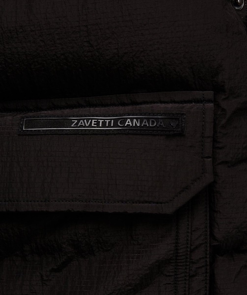 Black Donevan Puffer Jacket - Alessandro Zavetti