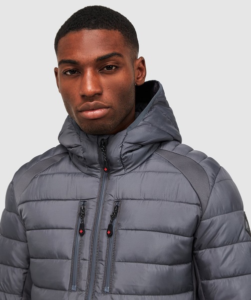 Alessandro Zavetti - Faro Hybrid Puffer Jacket Irongate