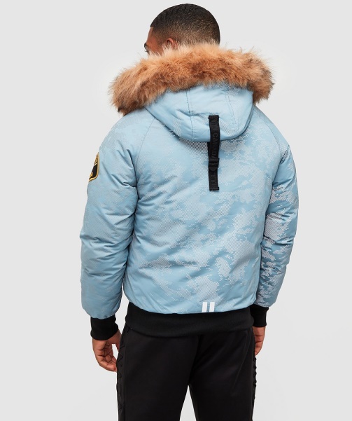 Alessandro Zavetti - Ashley Blue Abelli 2.0 Reflective Bomber Jacket