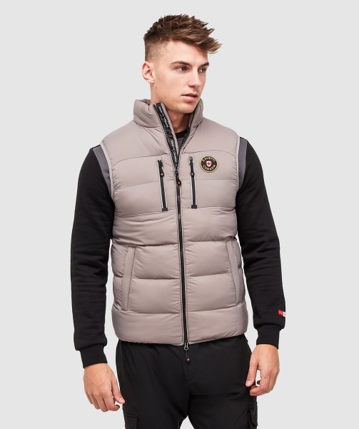 Alessandro Zavetti - Atlin Puffer Gilet Grey