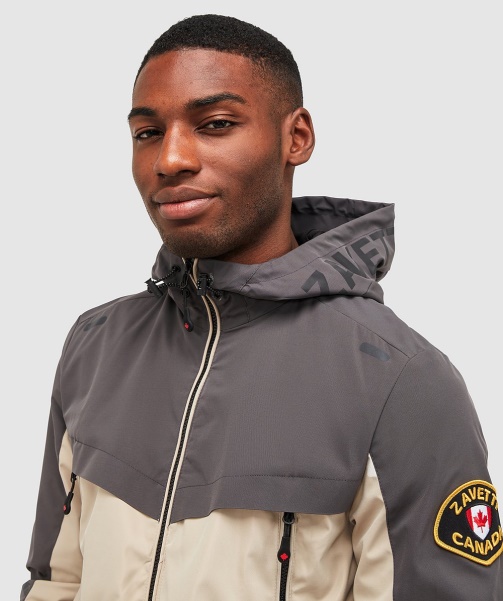 Alessandro Zavetti - Fino Windrunner Jacket Jet Black