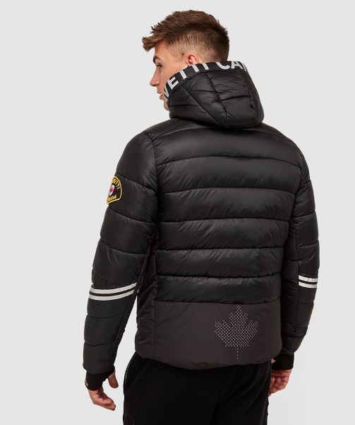 Black Pollux Puffer Jacket - Alessandro Zavetti