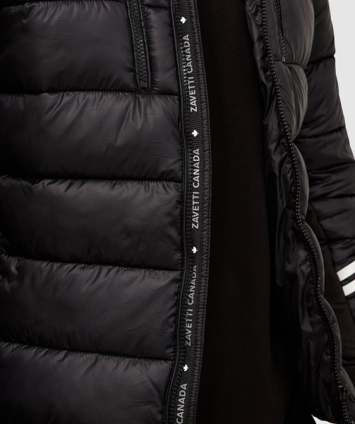 Black Pollux Puffer Jacket - Alessandro Zavetti