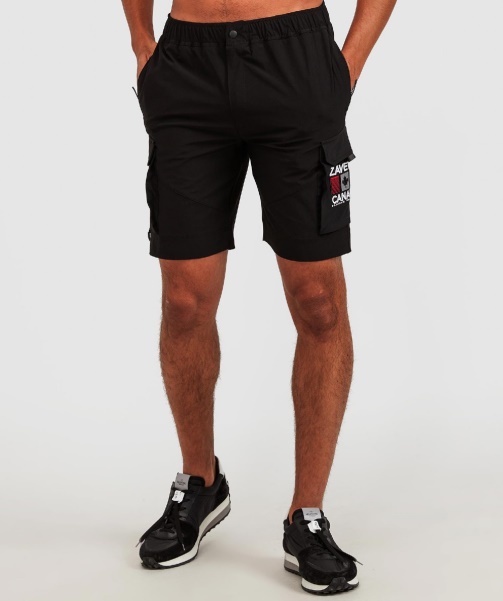 Alessandro Zavetti - Ovello 2.0 Woven Cargo Short Black