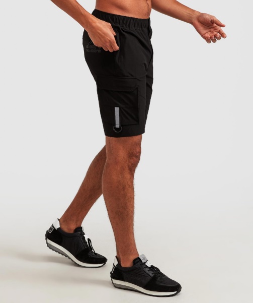 Alessandro Zavetti - Ovello 2.0 Woven Cargo Short Black