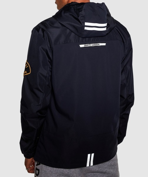 Dark Navy Alessandro Zavetti - Alvini Windrunner Jacket