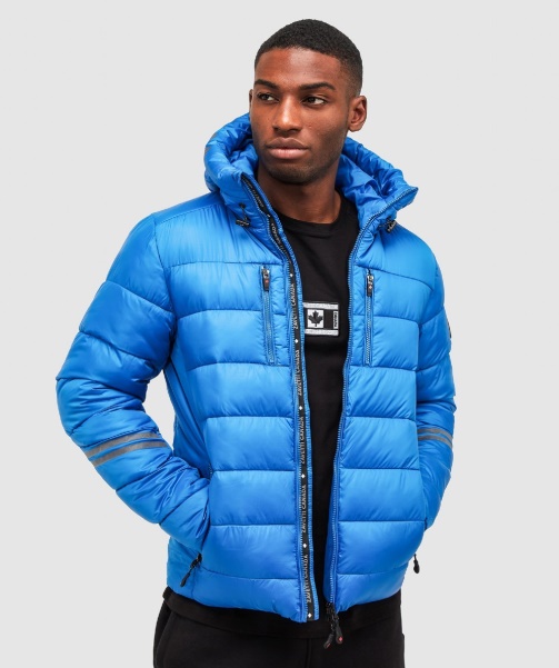 Alessandro Zavetti - Pollux Puffer Jacket Blue