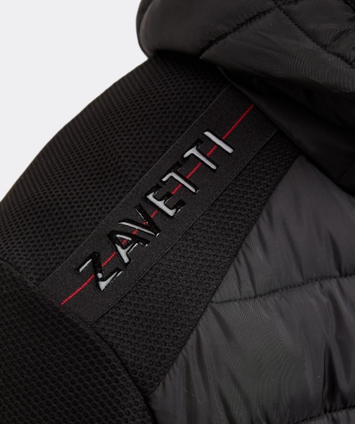 Black Alessandro Zavetti - Serzio Hybrid Jacket