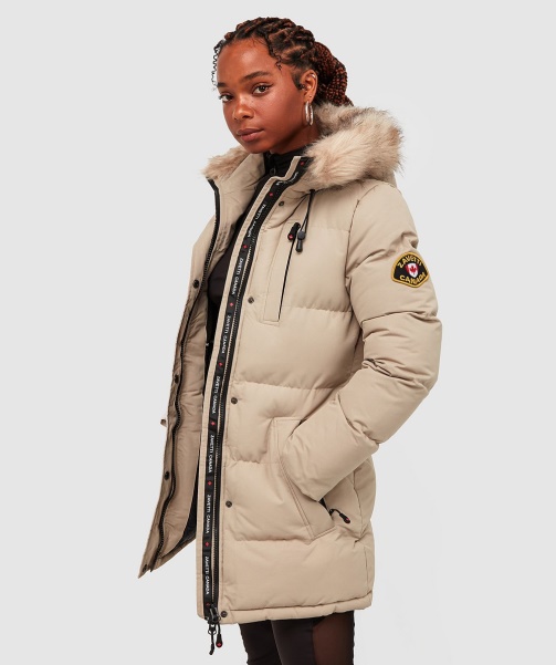 Alessandro Zavetti - STONE Womens Goshawa Puffer Parka Jacket