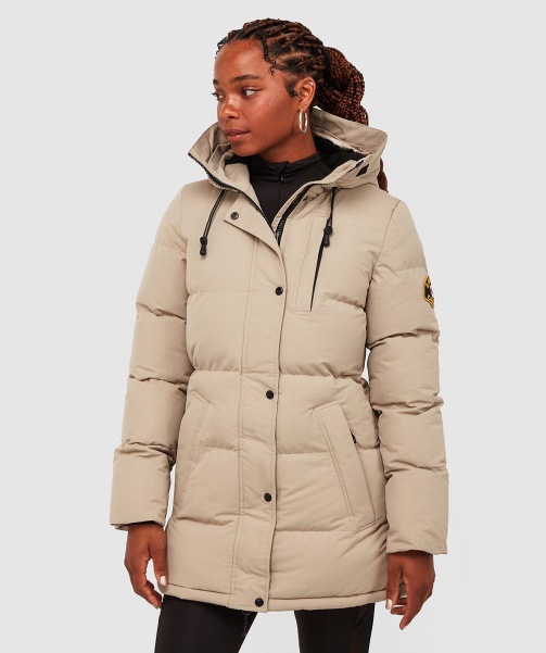 Alessandro Zavetti - STONE Womens Goshawa Puffer Parka Jacket