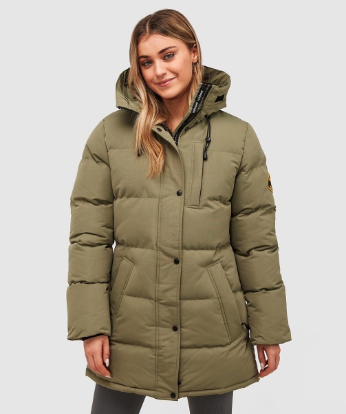 Alessandro Zavetti - STONE Womens Goshawa Puffer Parka Jacket