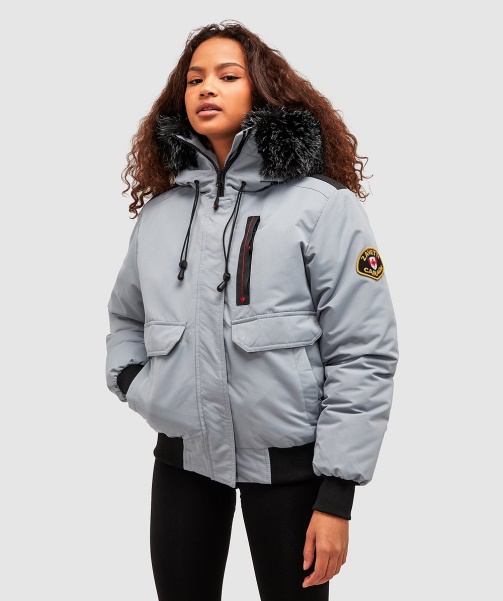 Monument Grey Alessandro Zavetti - Womens Gabellia Jacket