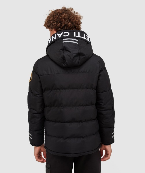 Black Alessandro Zavetti - Junior Vurbo 2.0 Puffer Parka Jacket