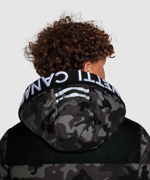 Black Alessandro Zavetti - Junior Vurbo 2.0 Puffer Parka Jacket