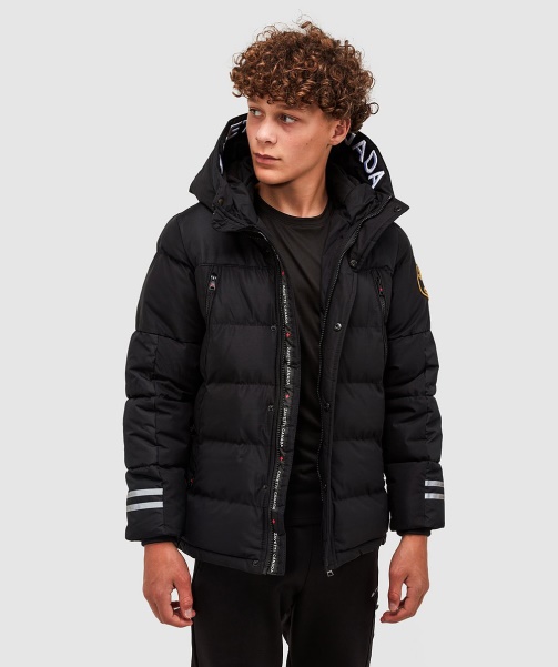 Black Alessandro Zavetti - Junior Vurbo 2.0 Puffer Parka Jacket