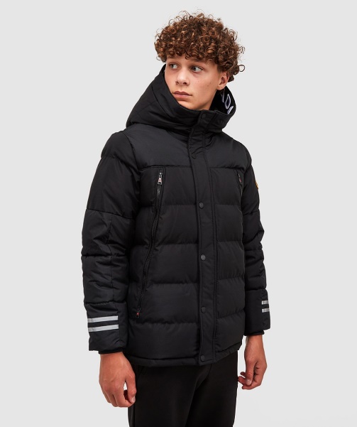 Black Alessandro Zavetti - Junior Vurbo 2.0 Puffer Parka Jacket