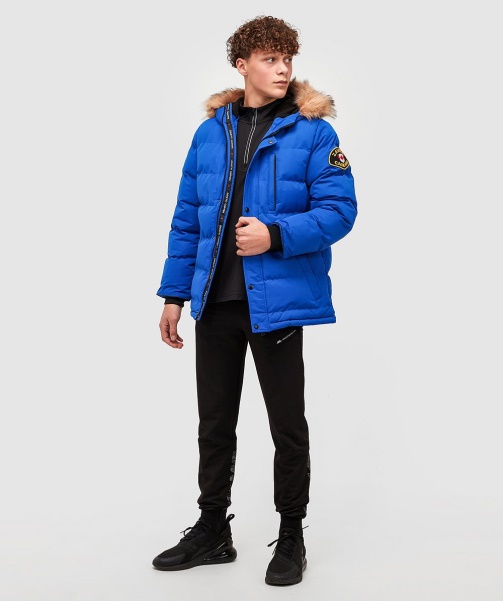 Junior Oshawa 3.0 Puffer Parka Jacket Black - Alessandro Zavetti