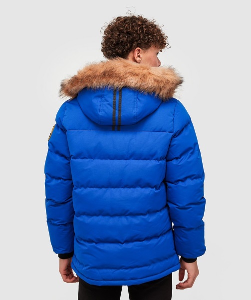 Junior Oshawa 3.0 Puffer Parka Jacket Black - Alessandro Zavetti