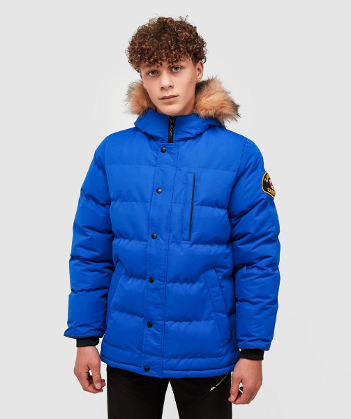 Junior Oshawa 3.0 Puffer Parka Jacket Black - Alessandro Zavetti