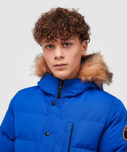 Junior Oshawa 3.0 Puffer Parka Jacket Black - Alessandro Zavetti