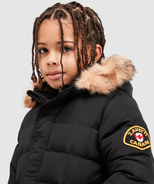 Black Alessandro Zavetti - Nursery Oshawa Puffer Jacket