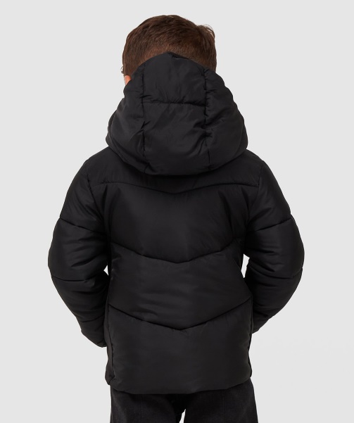 Nursery Telso Hybrid Puffer Jacket Alessandro Zavetti - Black