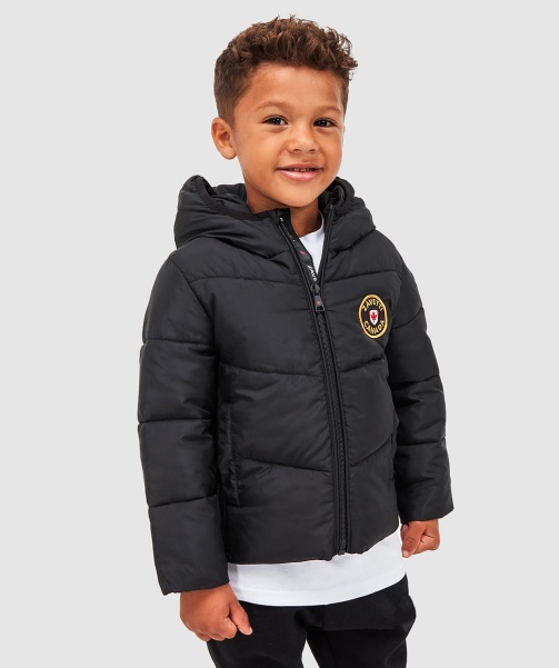 Nursery Telso Hybrid Puffer Jacket Alessandro Zavetti - Black