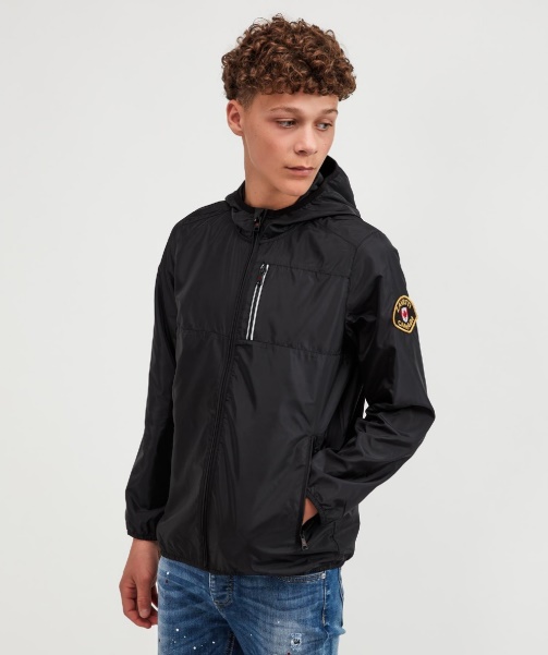 Alessandro Zavetti - Junior Vistano Windrunner Jacket Black