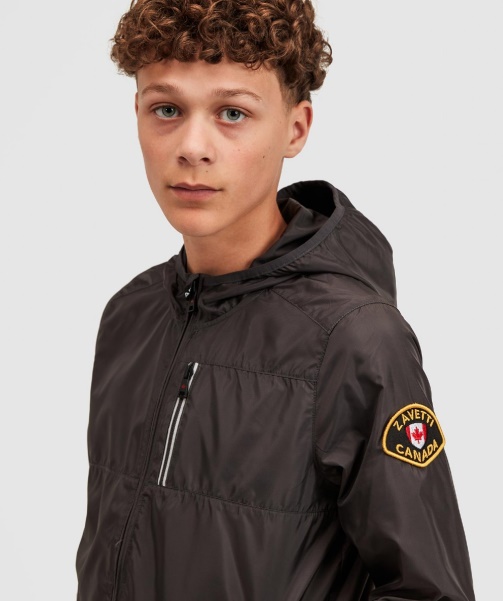 Alessandro Zavetti - Junior Vistano Windrunner Jacket Black