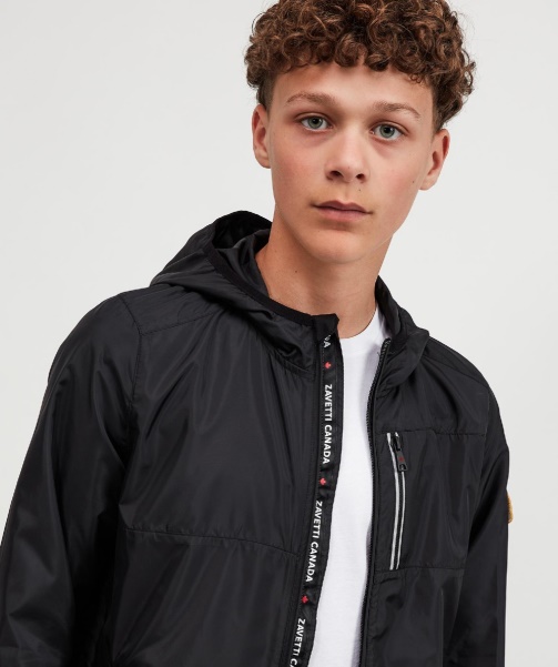 Alessandro Zavetti - Junior Vistano Windrunner Jacket Black